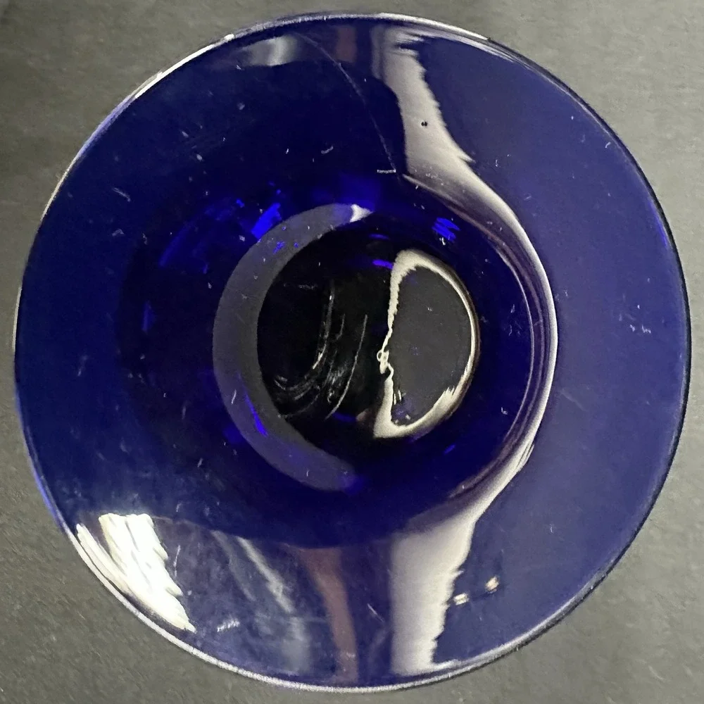 Swedish 'Nybro Cobalt Blue' 5 3/4